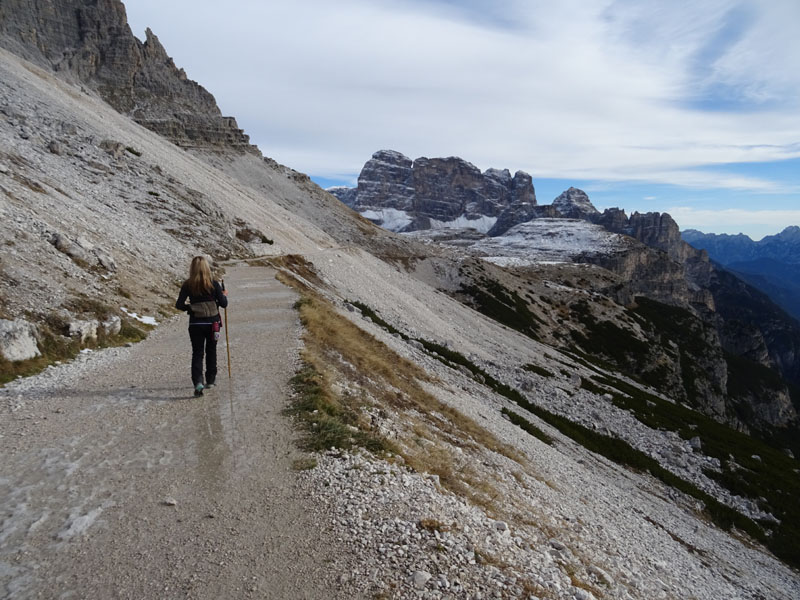 ai piedi delle....Tre Cime di Lavaredo